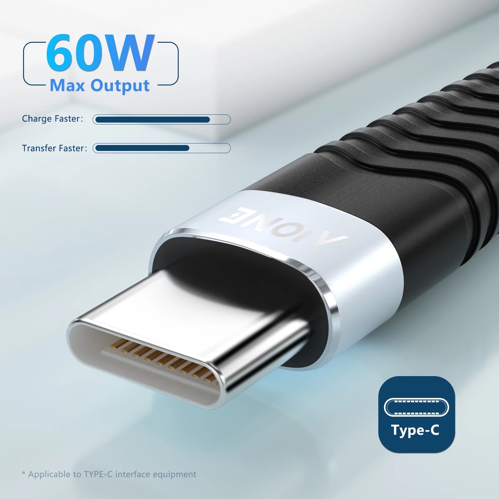 Usb C to Usb C Cable, [2Pack 6FT] 60W Fast Charging