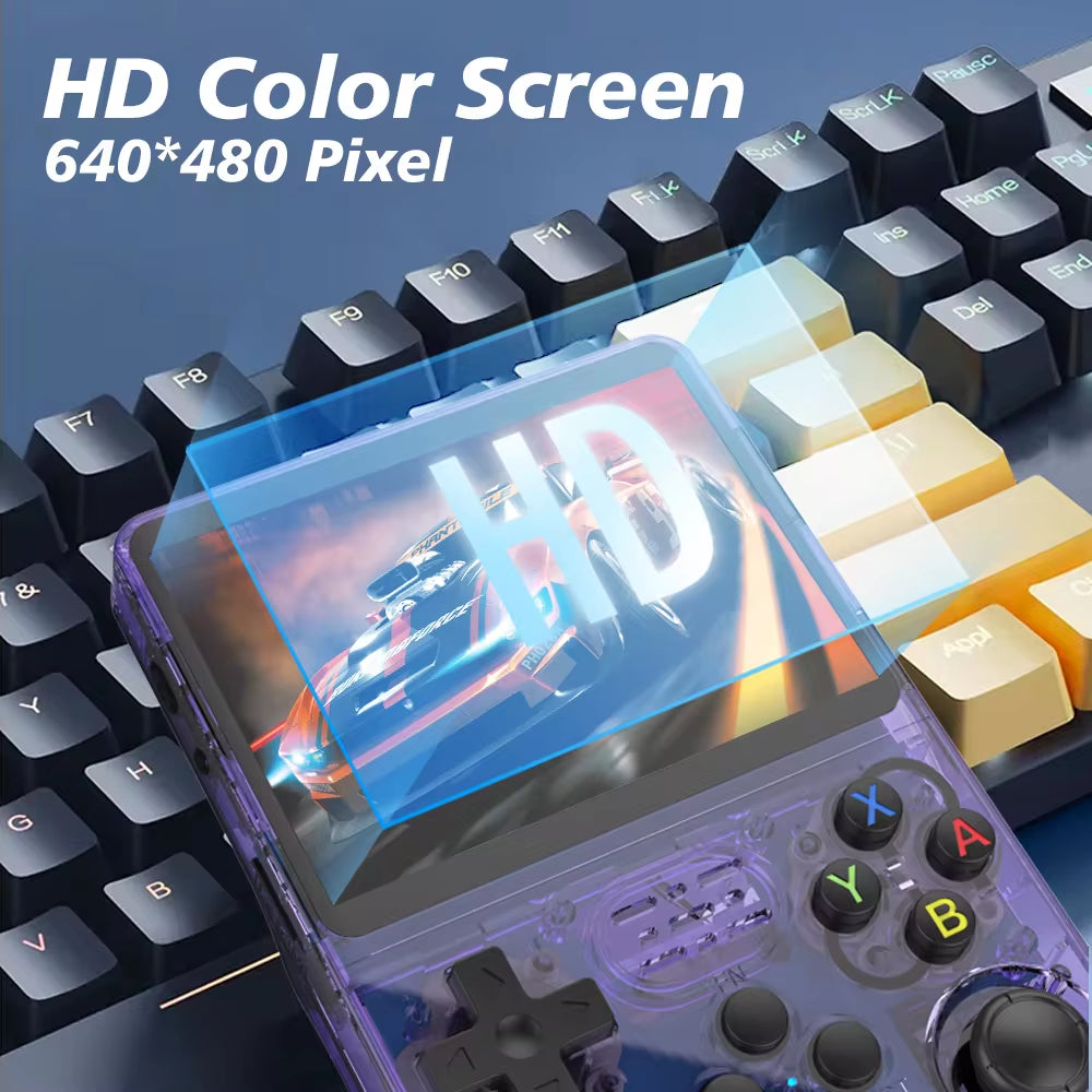 R36S Retro Handheld Video Game Console with Linux System